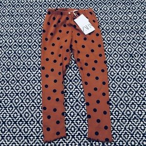 SOLD NWT Zara polka dot leggings